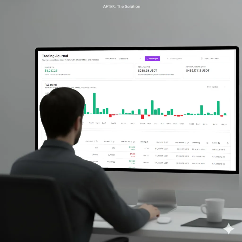Clean automated dashboard